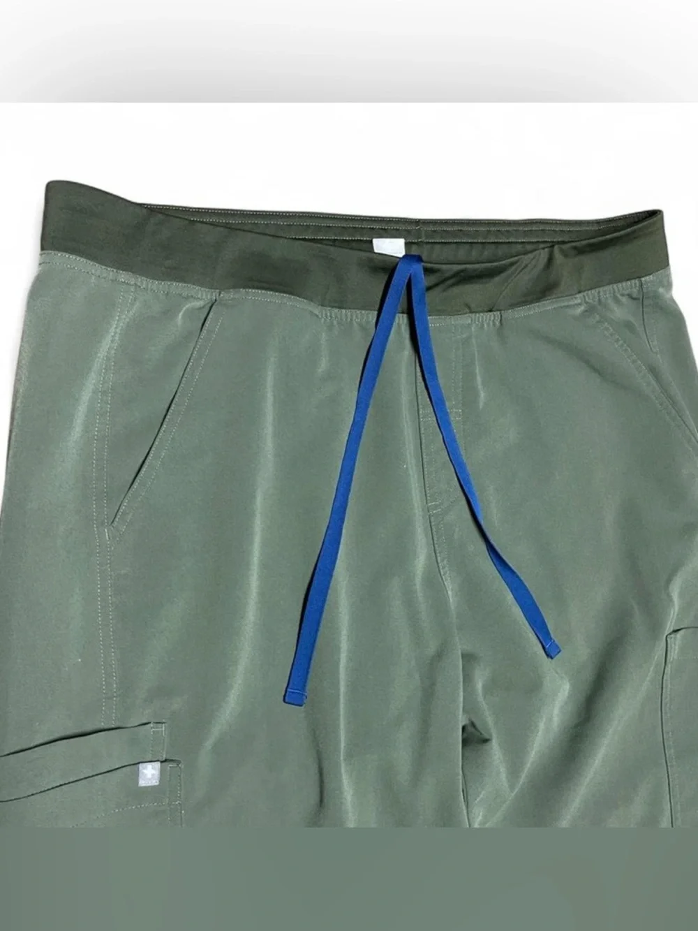 Figs Axim Cargo Scrub Pants Green Item T2001 Men’s XXL Hospital Medical Scrubs